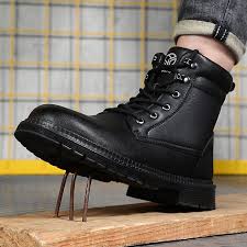 steel cap boots