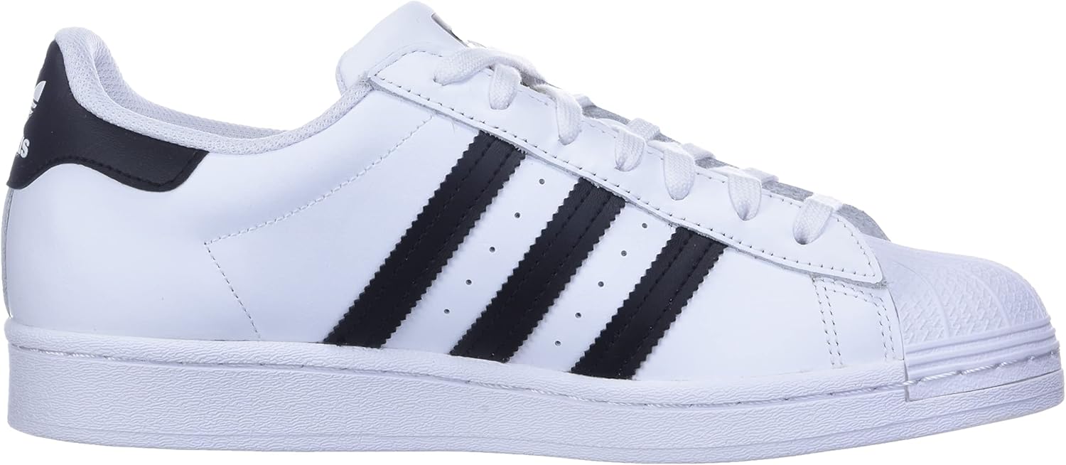 adidas superstar black and white women's