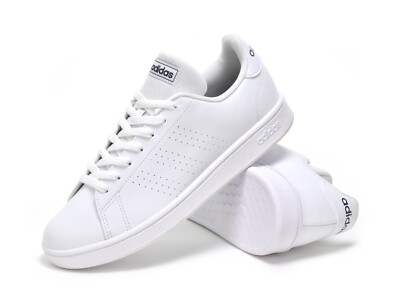 mens white adidas trainers