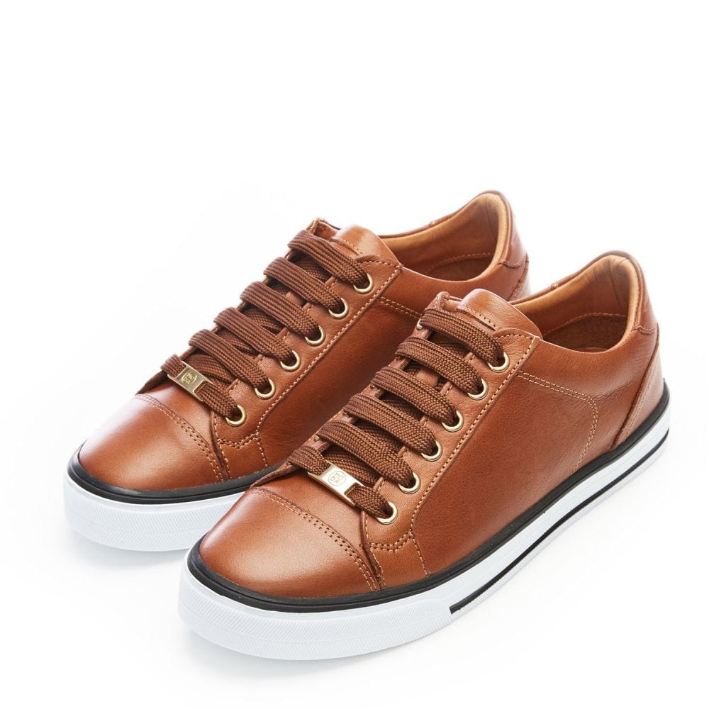 leather trainers