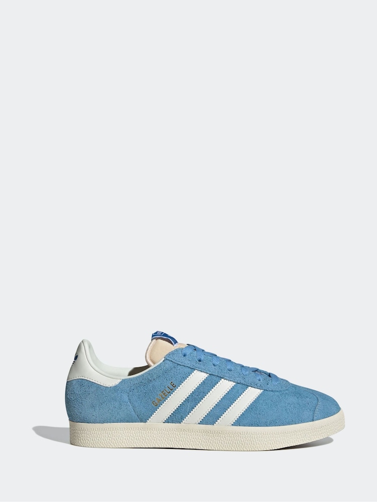 blue adidas trainers